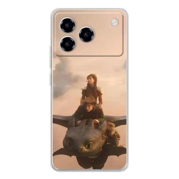Чехол с принтом «Фильм дракон» для ZTE Blade A76 Чехол с принтом «Фильм дракон» для ZTE Blade A76