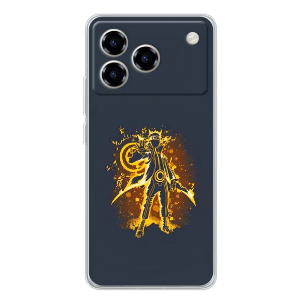 Чохол з принтом «золотий Наруто» для ZTE Blade A76