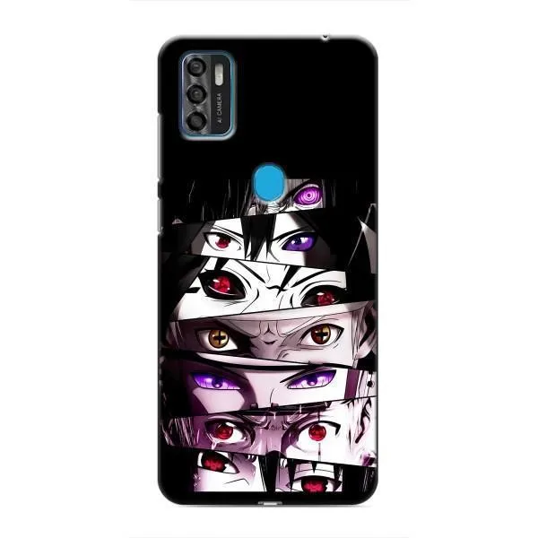 Чехол с принтом «Глаза Anime» для ZTE Blade A7s 2020