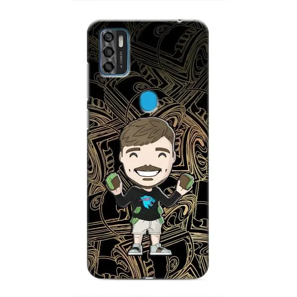 Чехол с принтом «Mister Beast» для ZTE Blade A7s 2020