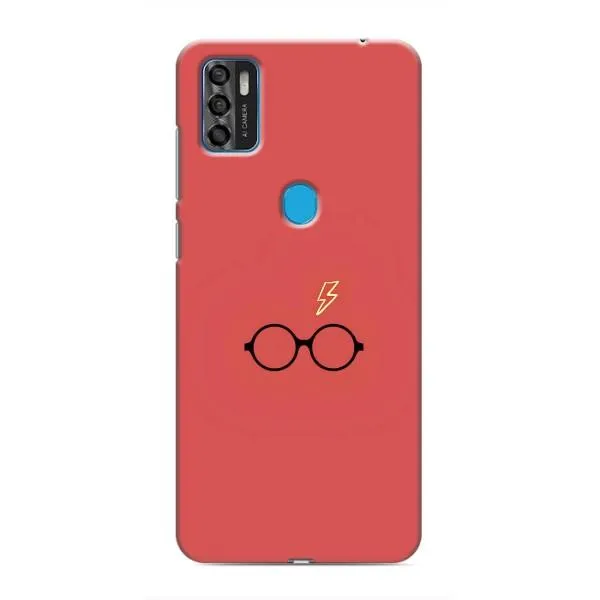 Чехол с принтом «шрам и очки» для ZTE Blade A7s 2020 Чехол с принтом «шрам и очки» для ZTE Blade A7s 2020