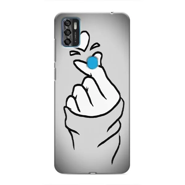 Чехол с принтом «Значок Love» для ZTE Blade A7s 2020