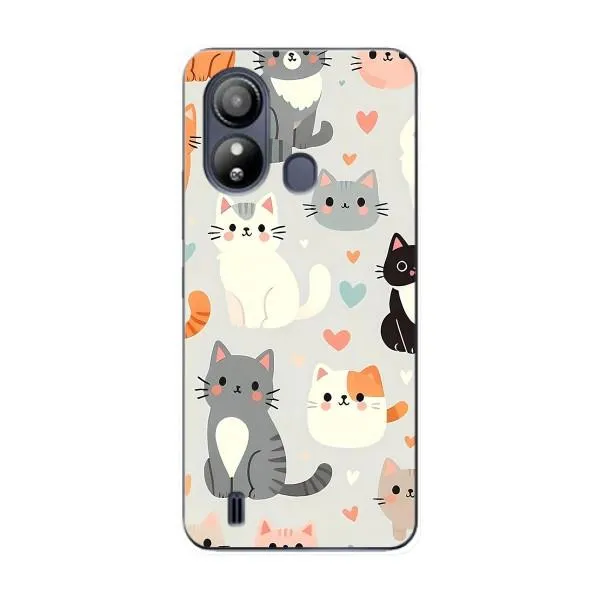Чехол с принтом «Коллаж котов» для ZTE Blade L220 Чехол с принтом «Коллаж котов» для ZTE Blade L220