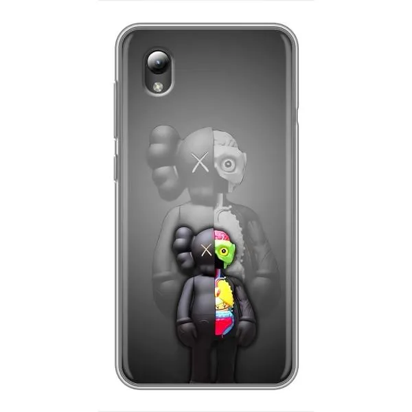Чехол с принтом «Тело Bearbrick» для ZTE Blade L8