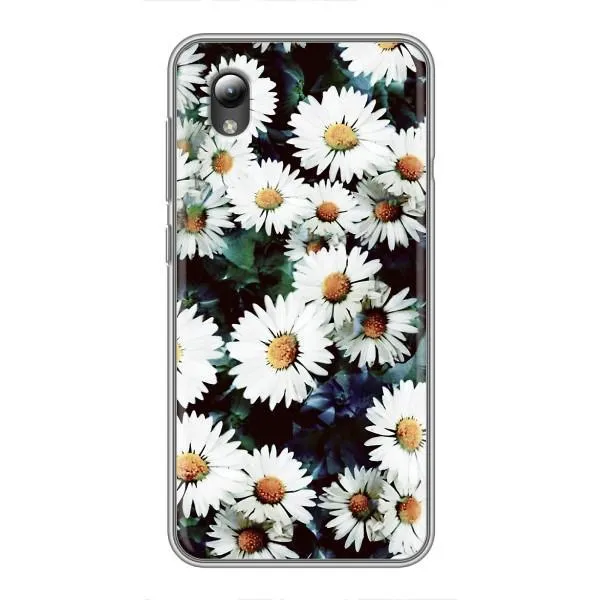 Чехол с принтом «Ромашки» для ZTE Blade L8