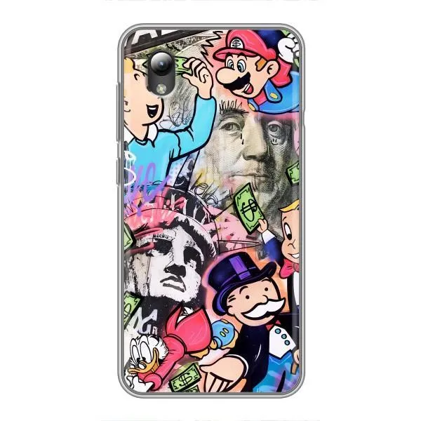 Чехол с принтом «Monopoly man» для ZTE Blade L8