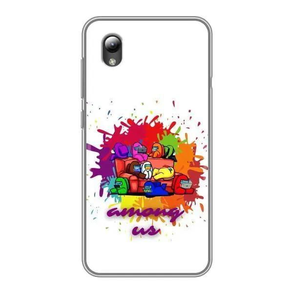 Чехол с принтом «Яркий АмонгАс» для ZTE Blade L8