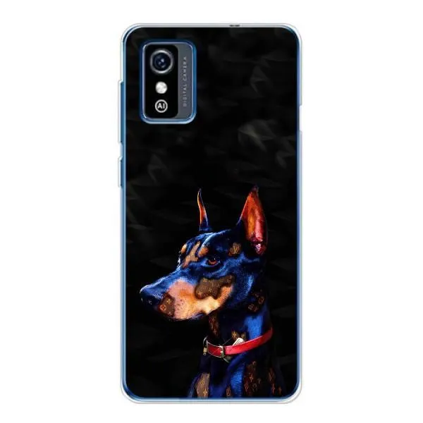 Чехол с принтом «Собака» для ZTE Blade L9