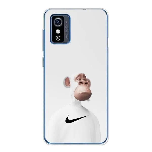 Чехол с принтом «обезьяна NFT Nike» для ZTE Blade L9 Чехол с принтом «обезьяна NFT Nike» для ZTE Blade L9