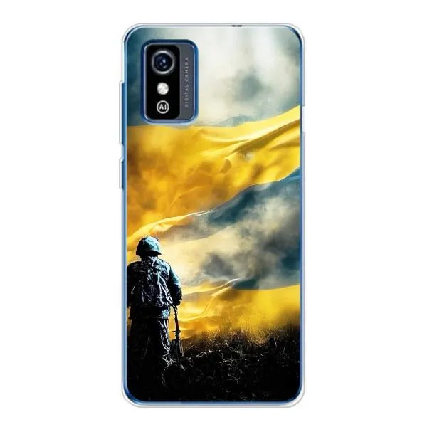 Чехол с принтом «Война» для ZTE Blade L9