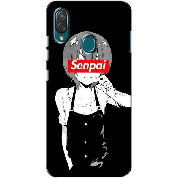 Чехол с принтом «Senpai» для ZTE Blade V10 Vita
