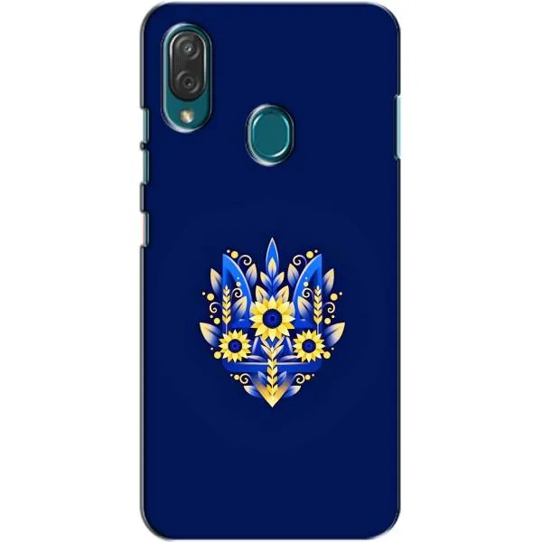 Чехол с принтом «Цветочный Герб» для ZTE Blade V10 Vita