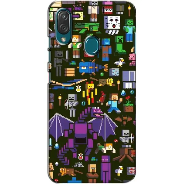 Чехол с принтом «Коллаж Майнкрафт» для ZTE Blade V10 Vita Чехол с принтом «Коллаж Майнкрафт» для ZTE Blade V10 Vita