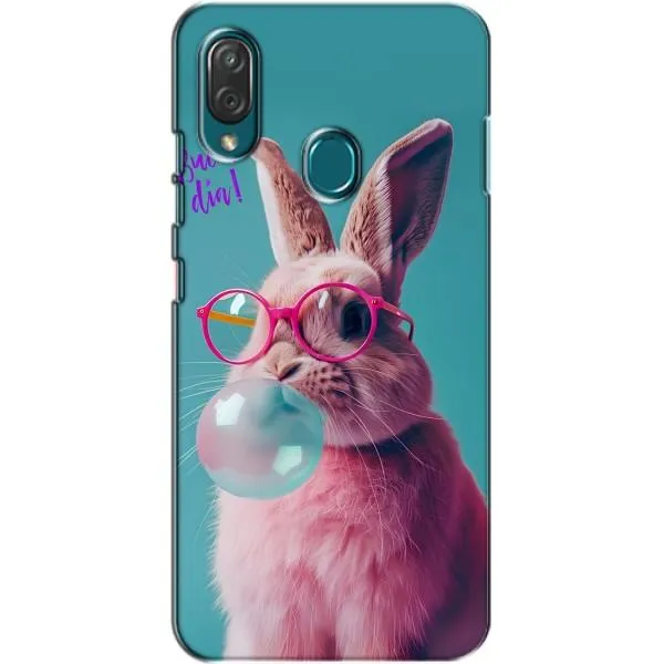 Чехол с принтом «Кролик в очках» для ZTE Blade V10 Vita