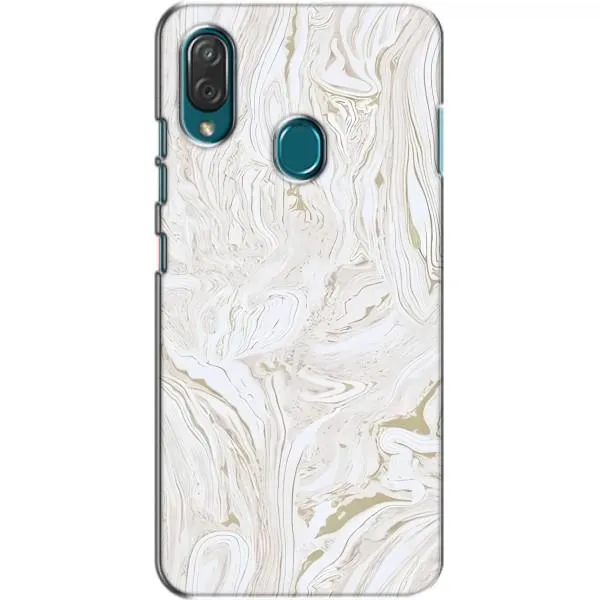 Чохол з принтом «Білий мрамор» для ZTE Blade V10 Vita