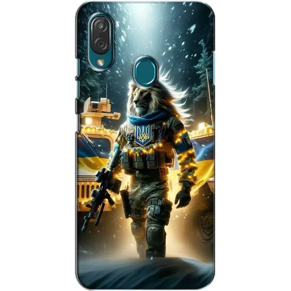Чехол с принтом «ЛЕВ ЗСУ» для ZTE Blade V10 Vita