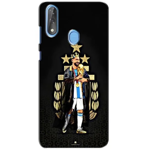 Чехол с принтом «Месси Король» для ZTE Blade V10