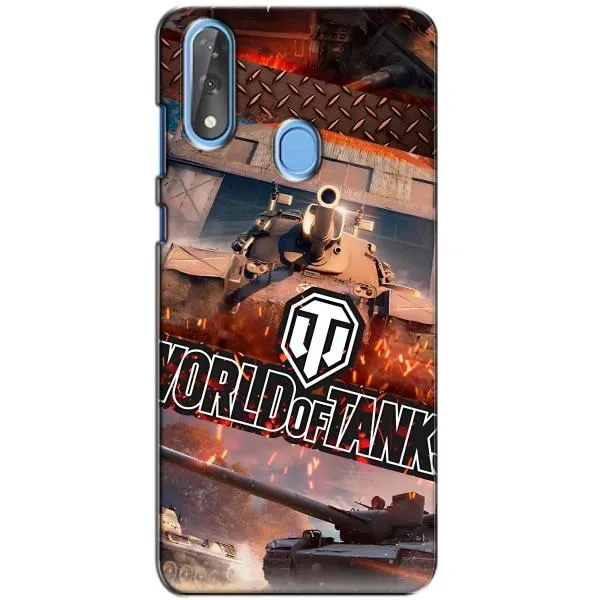 Чехол с принтом «World of Tanks» для ZTE Blade V10
