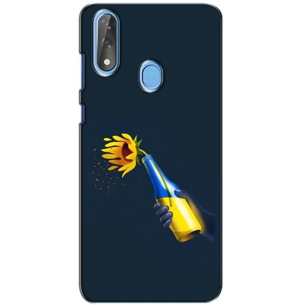 Чехол с принтом «Коктейль молотова» для ZTE Blade V10