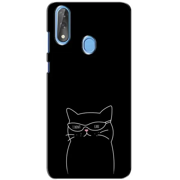 Чехол с принтом «Равнодушный кот» для ZTE Blade V10