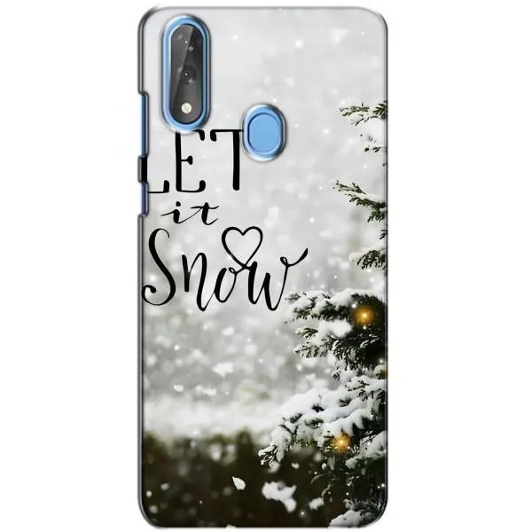 Чехол с принтом «Let it snow» для ZTE Blade V10