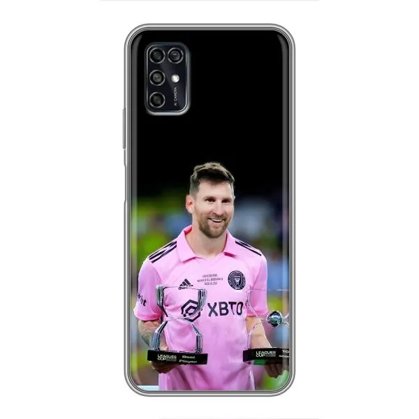 Чехол с принтом «Кубки Месси» для ZTE Blade V2020 Smart