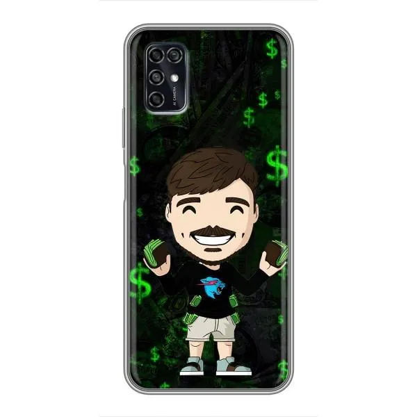 Чехол с принтом «Блогер Beast» для ZTE Blade V2020 Smart