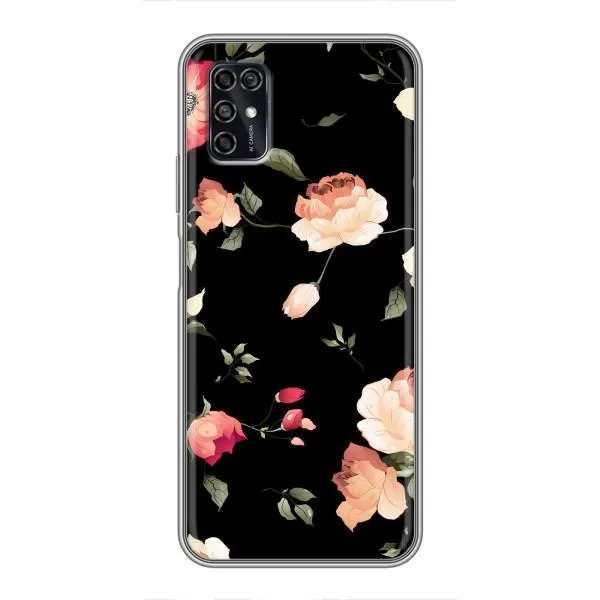 Чехол с принтом «Розочки» для ZTE Blade V2020 Smart