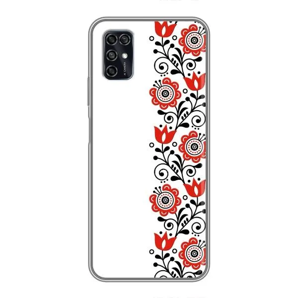 Чехол с принтом «Яркая вишиванка» для ZTE Blade V2020 Smart Чехол с принтом «Яркая вишиванка» для ZTE Blade V2020 Smart