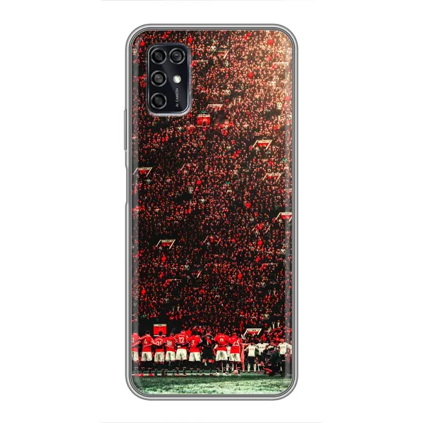 Чехол с принтом «фанаты Манчестер Юнайтед» для ZTE Blade V2020 Smart