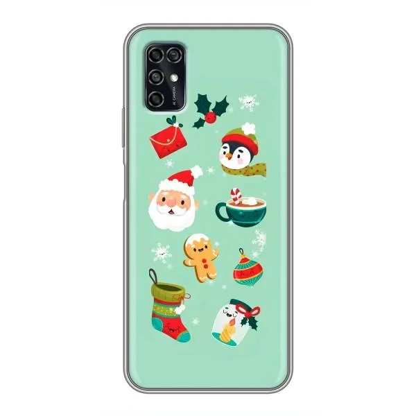 Чехол с принтом «Настроение НГ» для ZTE Blade V2020 Smart