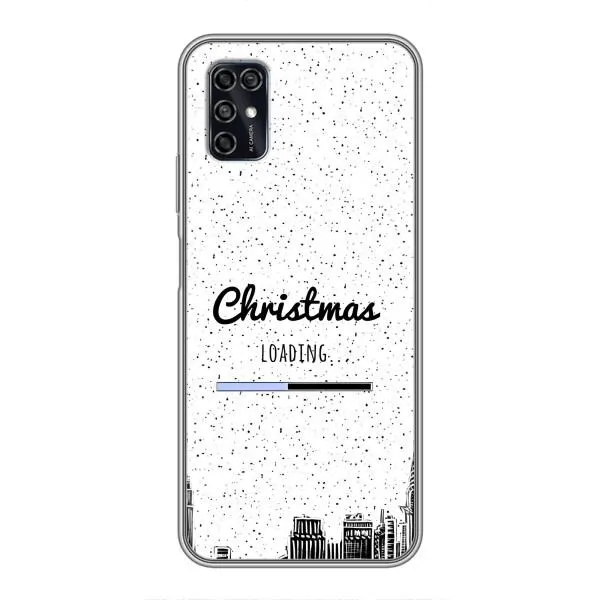 Чехол с принтом «Рождество загружается» для ZTE Blade V2020 Smart