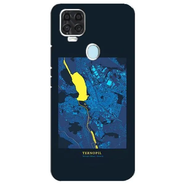 Чехол с принтом «Тернополь» для ZTE Blade V2020