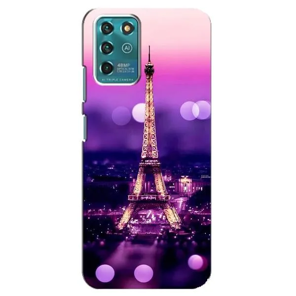 Чохол з принтом «Париж Башня» для ZTE Blade V30 Vita