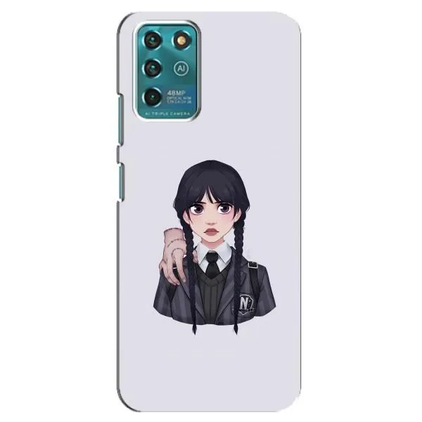 Чехол с принтом «Уэнздей и Вещь» для ZTE Blade V30 Vita