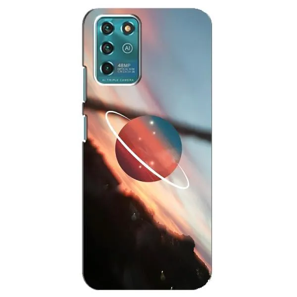 Чехол с принтом «Сатурн» для ZTE Blade V30 Vita