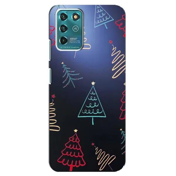 Чехол с принтом «Рождественские елки» для ZTE Blade V30 Vita