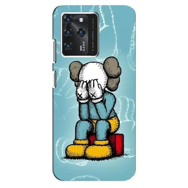 Чехол с принтом «Плач Bearbrick» для ZTE Blade V30