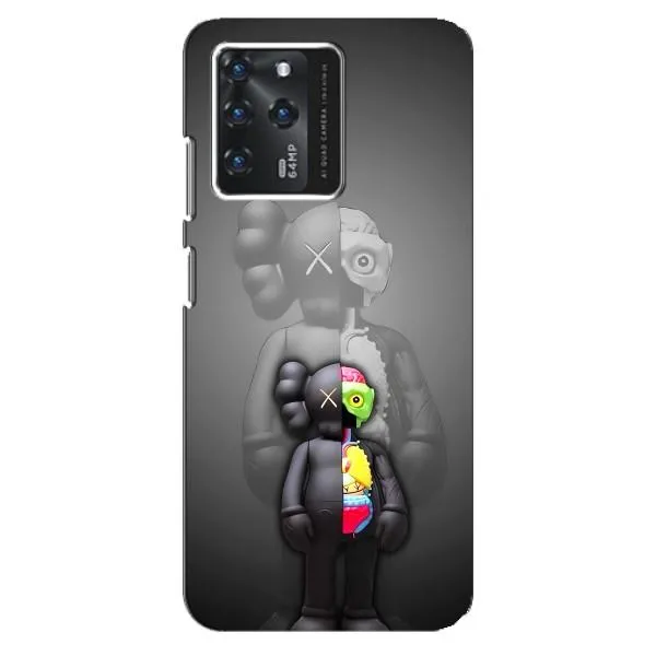 Чехол с принтом «Тело Bearbrick» для ZTE Blade V30