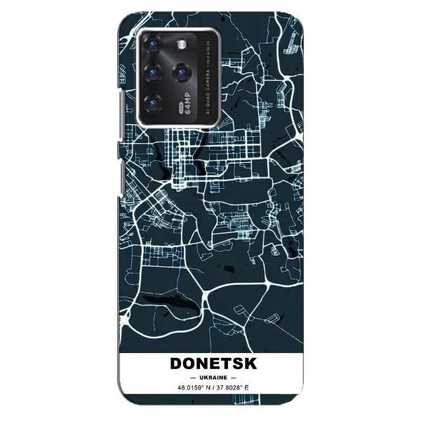 Чехол с принтом «Донецк» для ZTE Blade V30