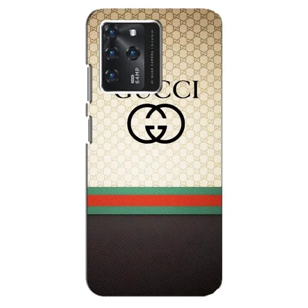 Чехол с принтом «GUCCI стиль» для ZTE Blade V30