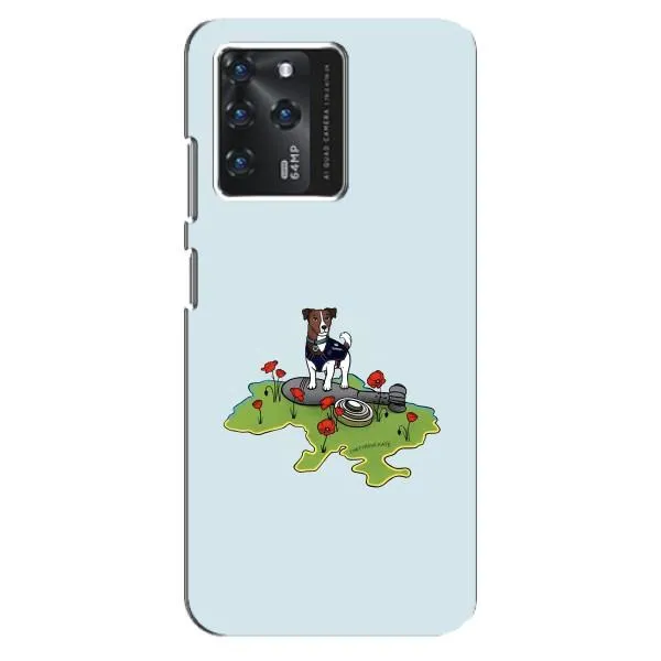 Чехол с принтом «Сапер Пес» для ZTE Blade V30