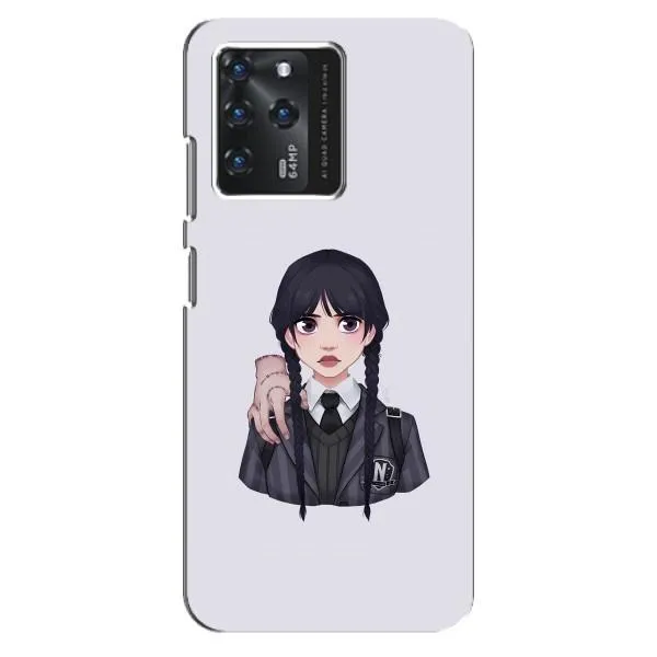 Чехол с принтом «Уэнздей и Вещь» для ZTE Blade V30