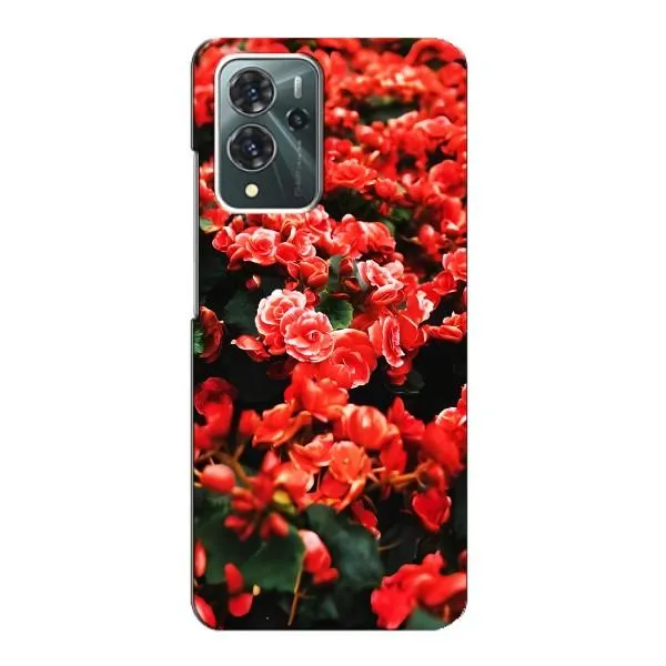 Чехол с принтом «Цветы красные» для ZTE Blade V40 Pro Чехол с принтом «Цветы красные» для ZTE Blade V40 Pro