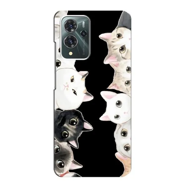 Чехол с принтом «Взгляд котов» для ZTE Blade V40 Pro