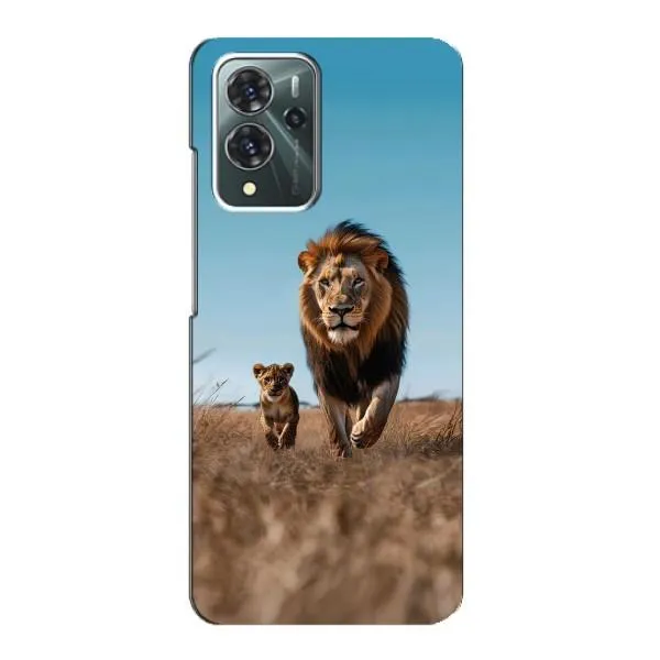 Чехол с принтом «Мусафа и Симба» для ZTE Blade V40 Pro