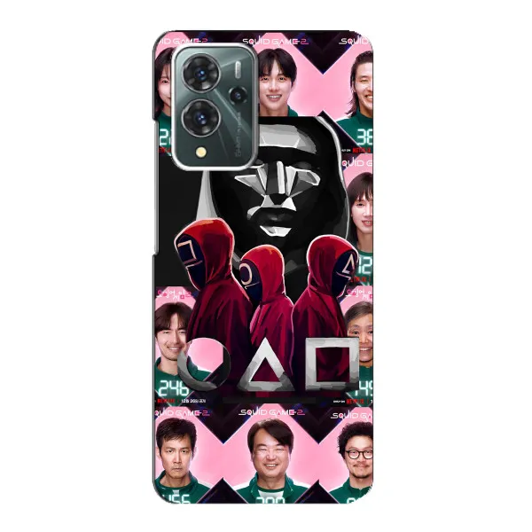 Чехол с принтом «Участники Игра кальмара» для ZTE Blade V40 Pro Чехол с принтом «Участники Игра кальмара» для ZTE Blade V40 Pro