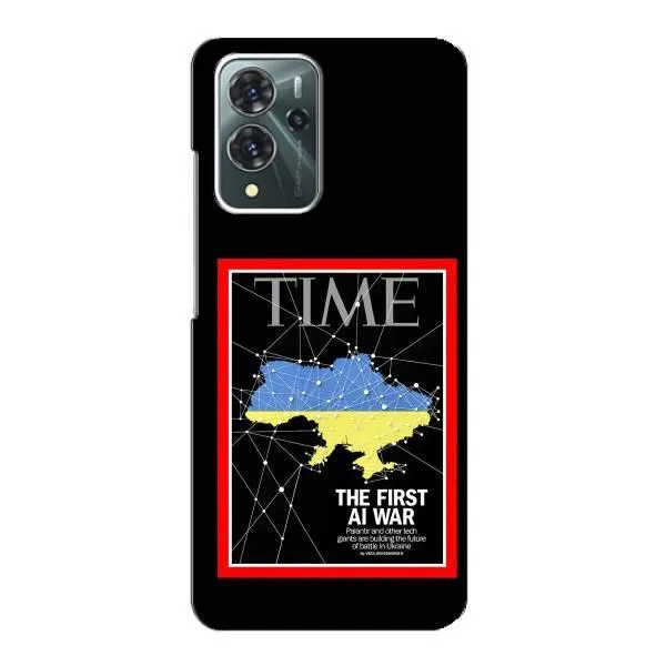 Чехол с принтом «TIME Ukraine» для ZTE Blade V40 Pro