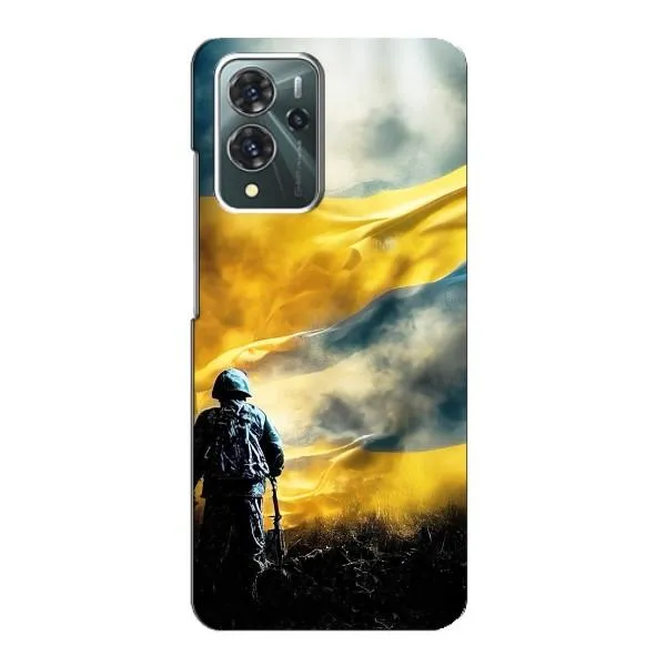 Чехол с принтом «Война» для ZTE Blade V40 Pro