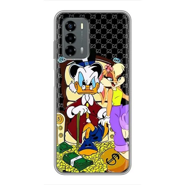 Чехол с принтом «Стильная Утка» для Blade V40 Vita
